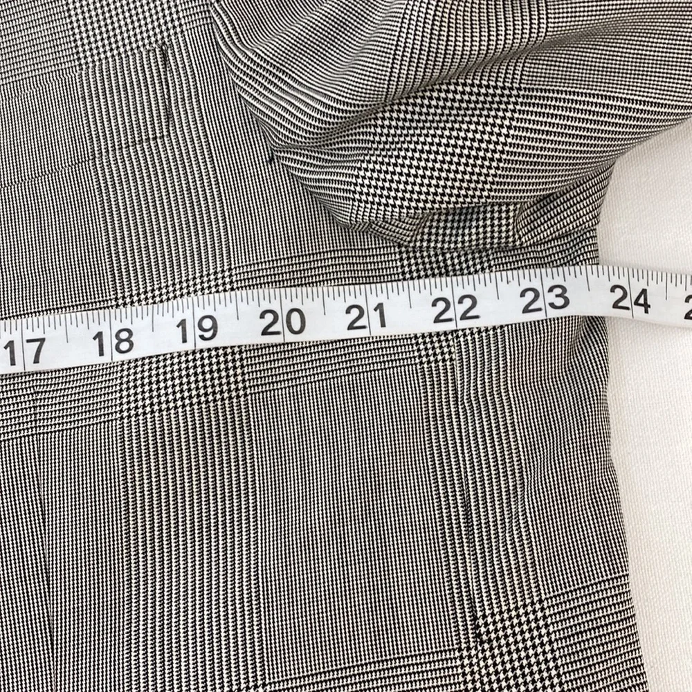 J. Peterman Wool Blazer gingham Men's 46 - Picture 8 of 12